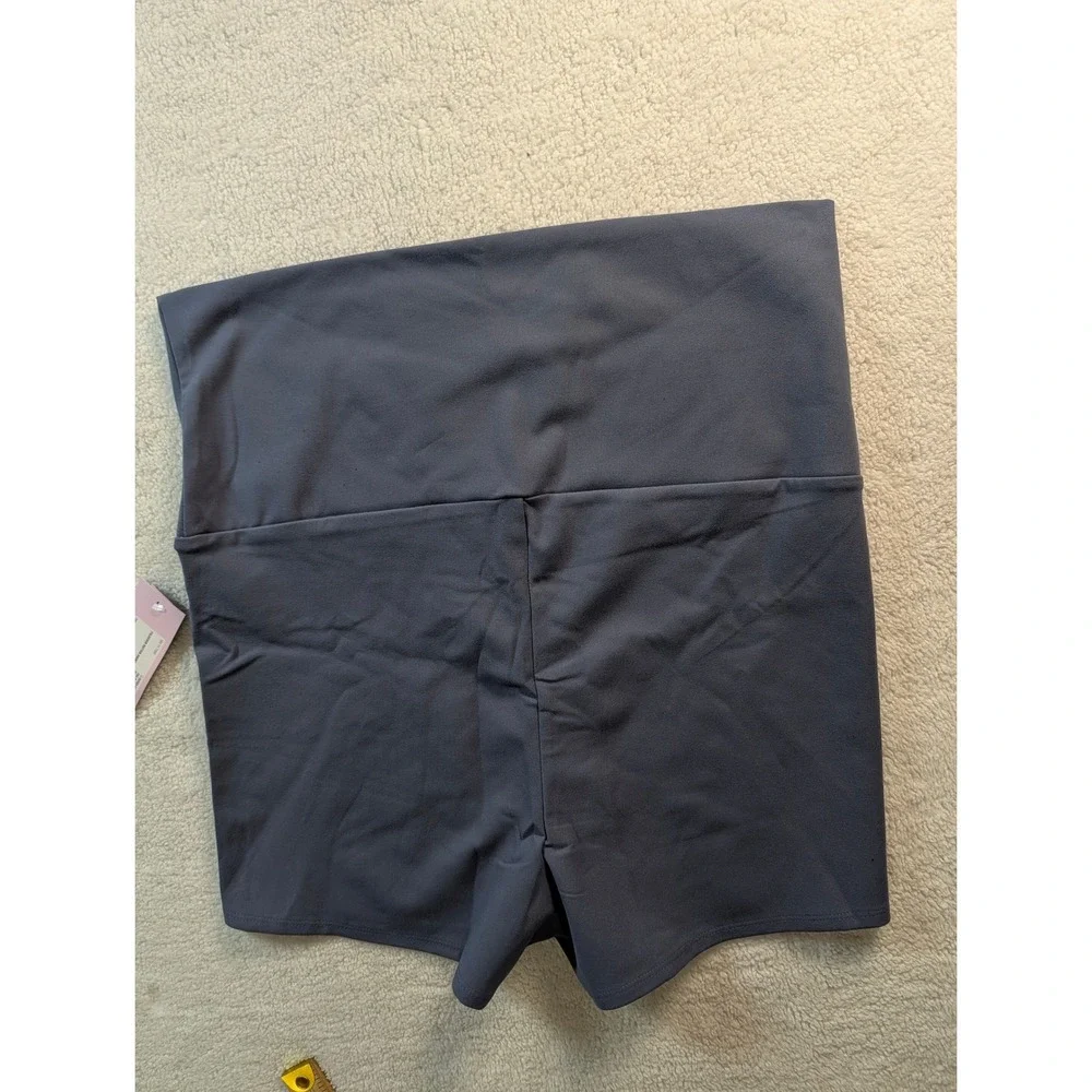 Wild Fable Womens XL Foldover Butter Short Dark Blue High Waist Biker Athleisure